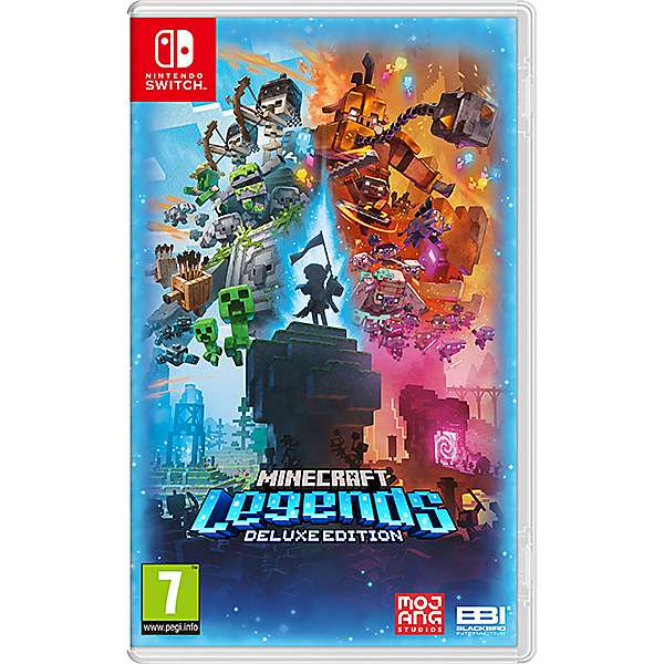 Nintendo Switch : Minecraft Legends Deluxe Edition (7+) | Curvissa